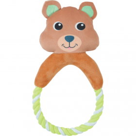 Здрава еко играчка за активни кучета Zolux CALINOU QUOKKA ROPE 